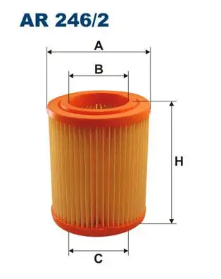 FILTRON AR246/2 Hava Filtresi 17220PNB003