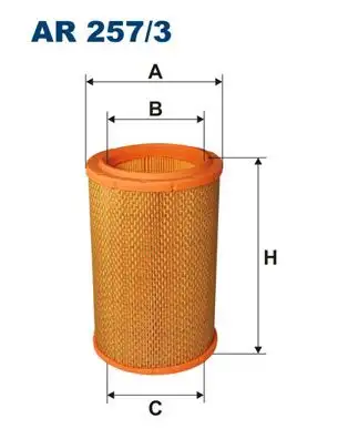 FILTRON AR257/3 Hava Filtresi 7701044677