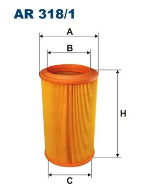 FILTRON AR318/1 Hava Filtresi 60815415