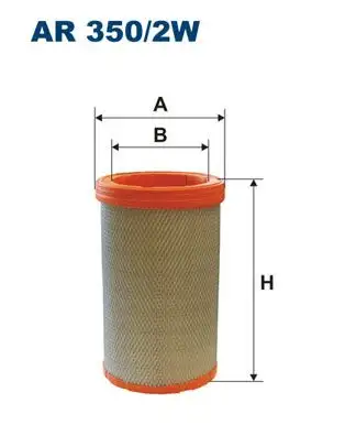 FILTRON AR350/2W Hava Filtresi 87408705