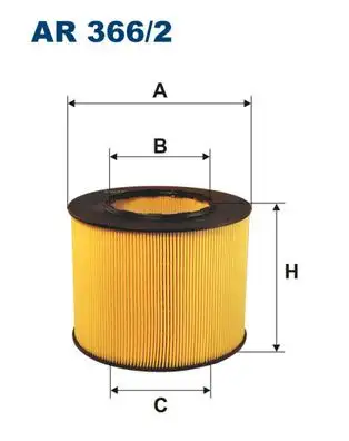 FILTRON AR366/2 Hava Filtresi 5173166