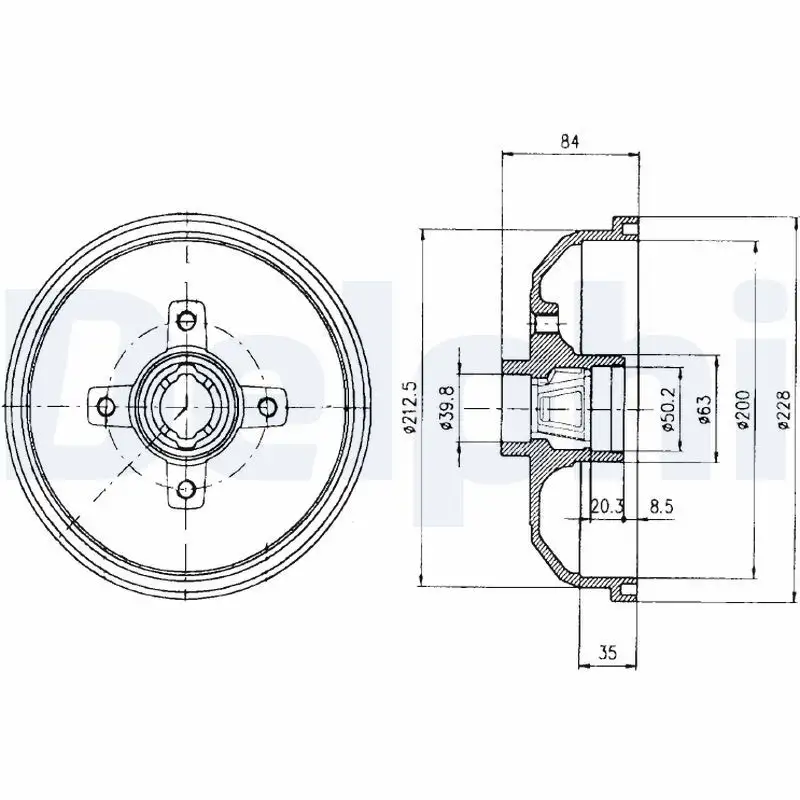 DELPHI BF293 Fren Kampanası