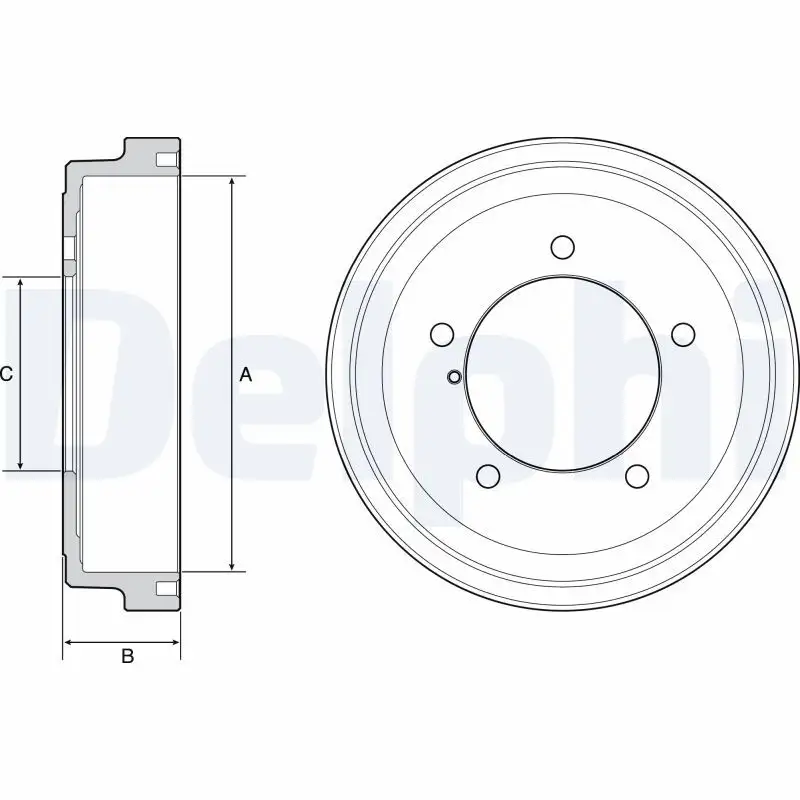 DELPHI BF531 Fren Kampanası 4351167D01
