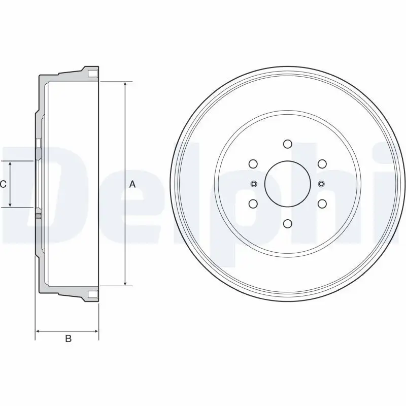 DELPHI BF557 Fren Kampanası 43206EB360