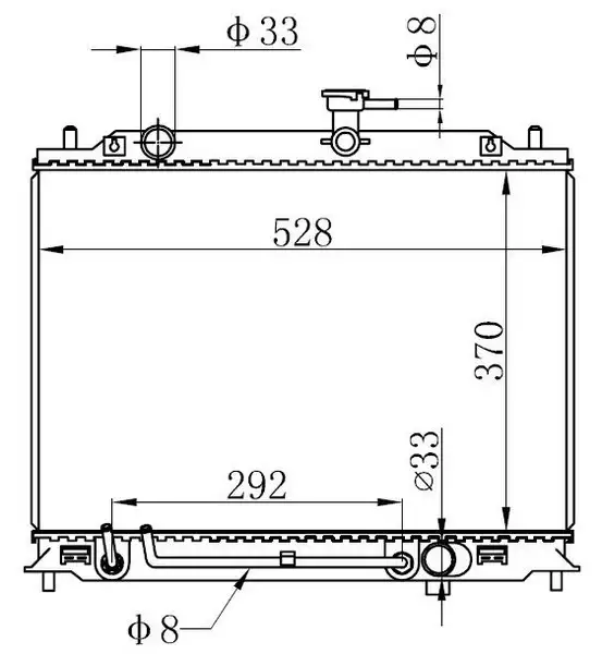 ORIS BHY072026 Radyatör 253101E350