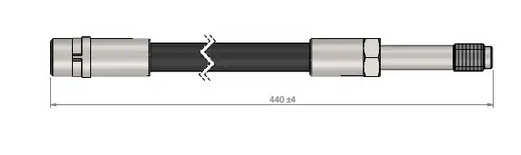 CAVO C801004C Ön Fren Hortumu