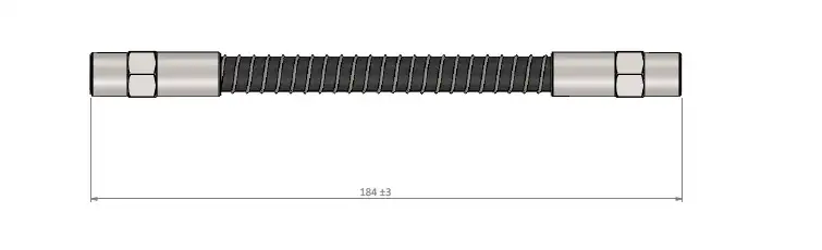 CAVO C900878A Arka Fren Hortumu 7D0611775D