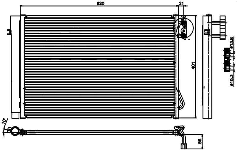 ORIS CBM038016 Klima Radyatörü 6930038