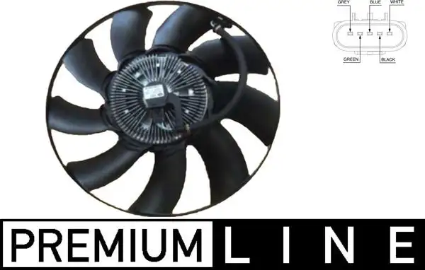 MAHLE CFF475000P Fan Motoru LR112860
