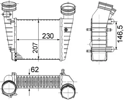 MAHLE CI346000S Turbo Radyatörü