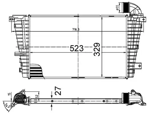MAHLE CI513000S Turbo Radyatörü