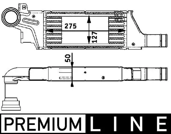 MAHLE CI61000P Turbo Radyatörü 93177425