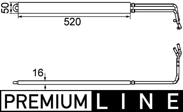 MAHLE CLC103000P Direksiyon Yağ Soğutucu 13286331