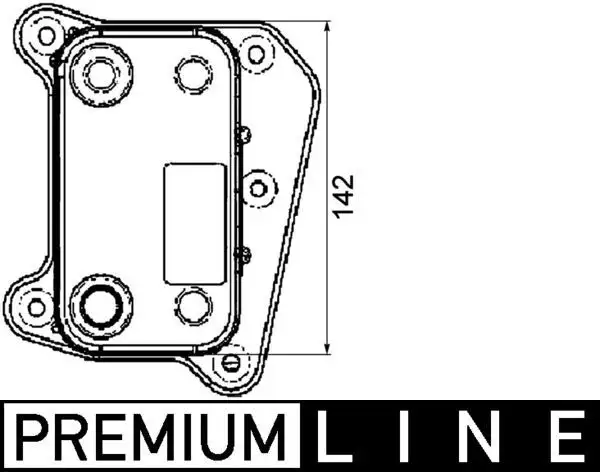 MAHLE CLC38000P Motor Yağ Soğutucu A6111880101
