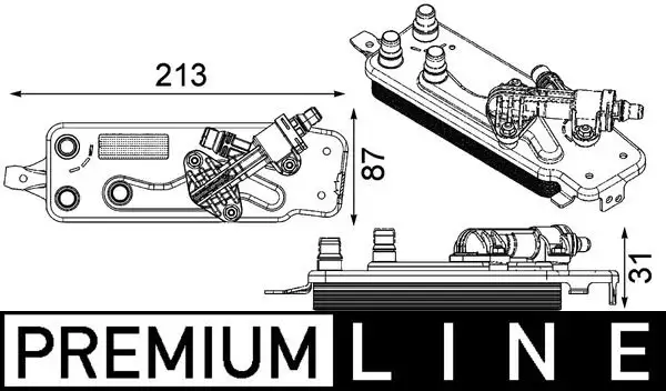 MAHLE CLC90000P Şanzıman Yağ Soğutucu