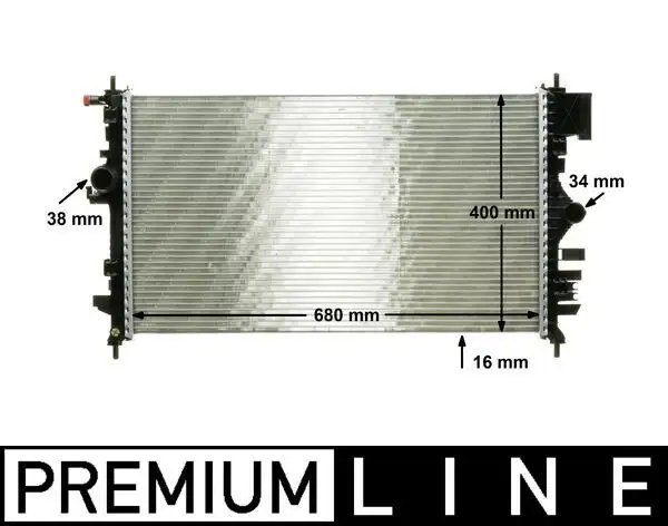 MAHLE CR1099000P Radyatör 13241726