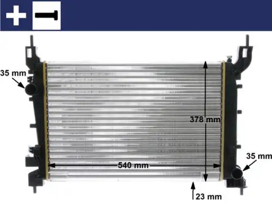 MAHLE CR1193000S Radyatör 51784706