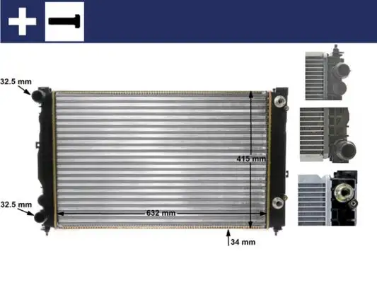 MAHLE CR132000S Radyatör