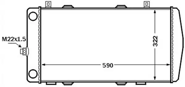 MAHLE CR1513000S Radyatör 6U0121253