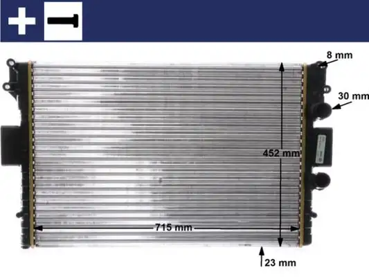 MAHLE CR2006000S Radyatör 500396428