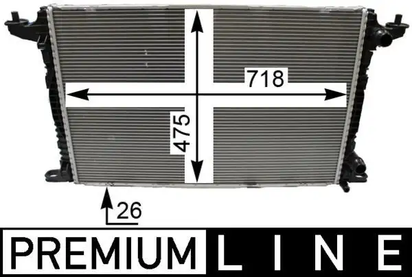 MAHLE CR2179000P Radyatör