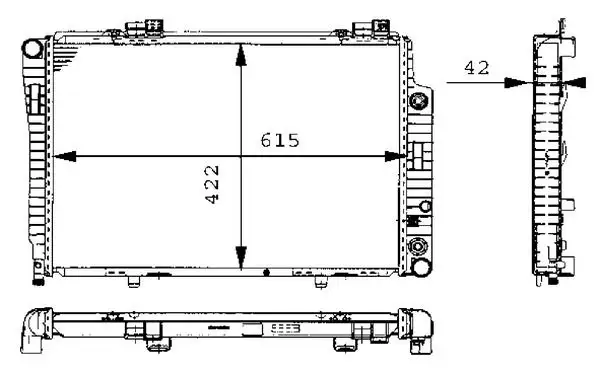 MAHLE CR248000S Radyatör