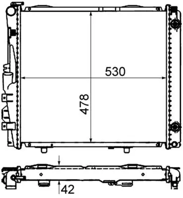 MAHLE CR290000S Radyatör