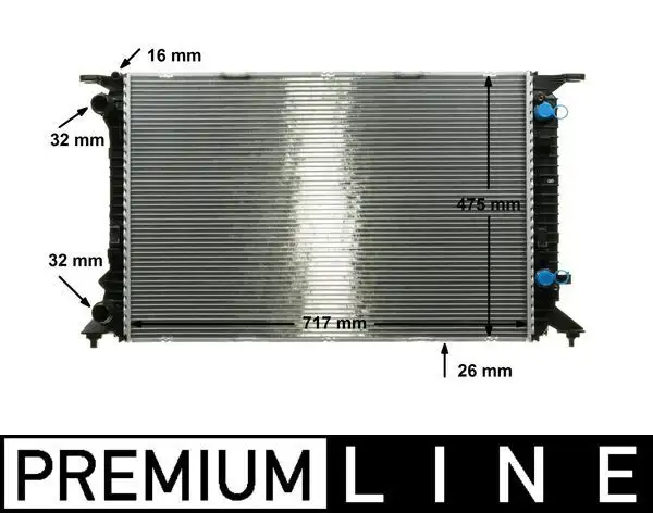 MAHLE CR910000P Radyatör