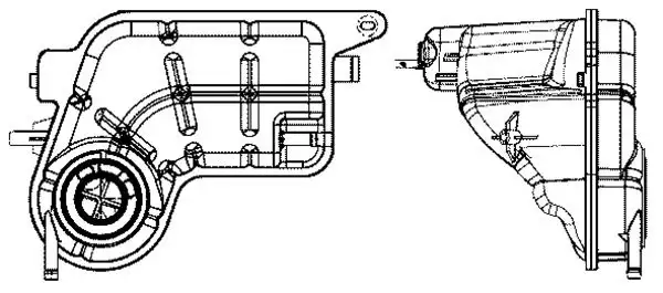 MAHLE CRT81001S Yedek Su Deposu