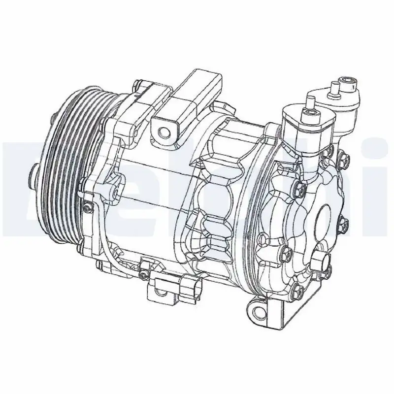 DELPHI CS20351 Klima Kompresörü 7C1119D629BA