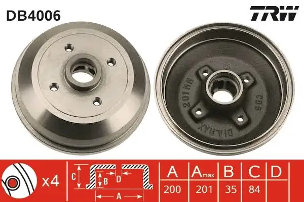 TRW DB4006 Fren Kampanası