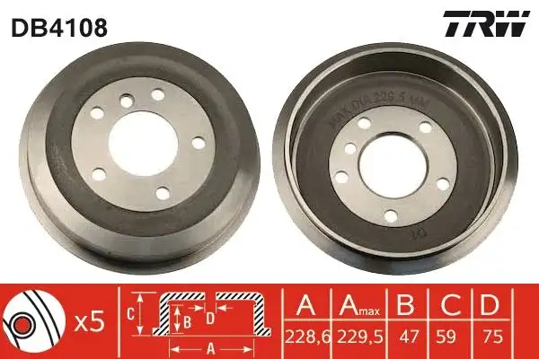 TRW DB4108 Fren Kampanası
