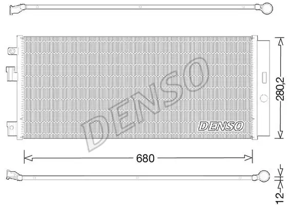 DENSO DCN20023 Klima Radyatörü