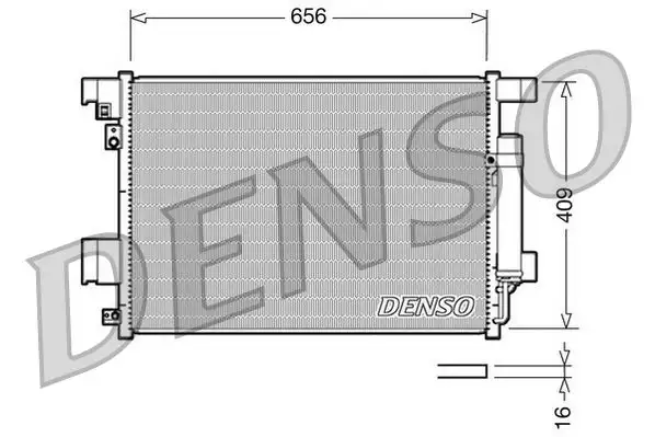 DENSO DCN21001 Klima Radyatörü