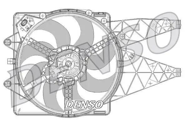 DENSO DER09094 Fan Motoru 51831012