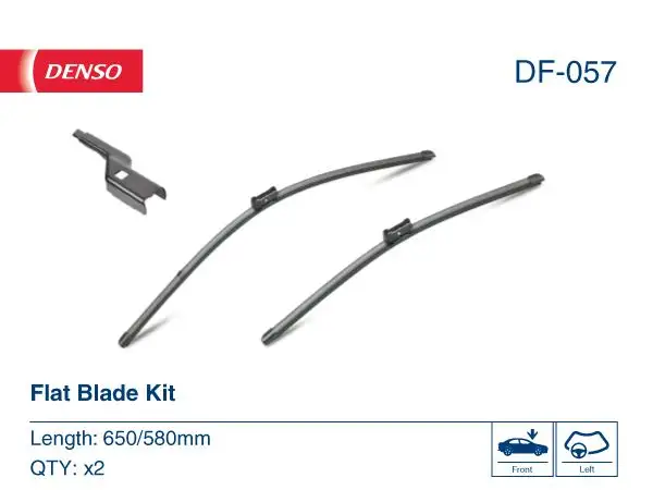 DENSO DF-057 Silecek Süpürgesi (Takım)