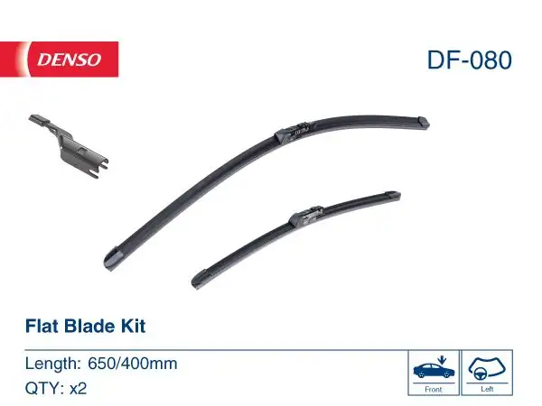 DENSO DF-080 Silecek Süpürgesi (Takım)