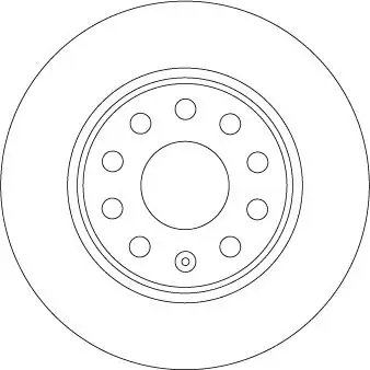 TRW DF6952 Arka Fren Diski 5Q0615601B