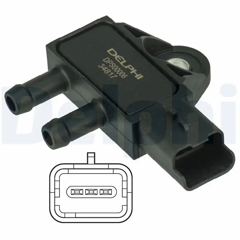 DELPHI DPS00006 Egzoz Basınç Sensörü