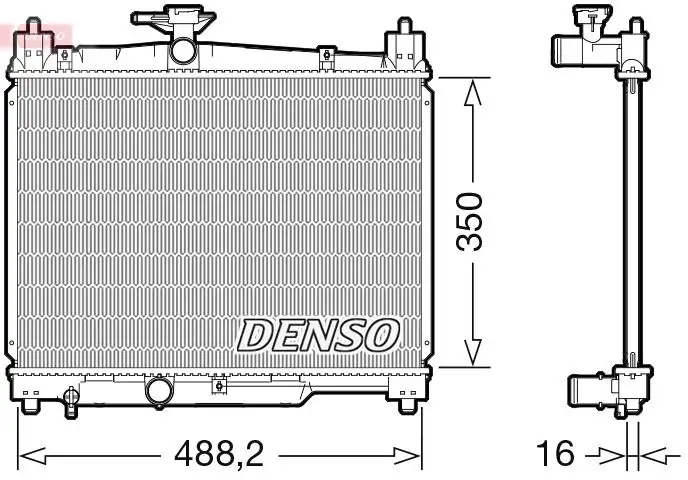 DENSO DRM50101 Radyatör