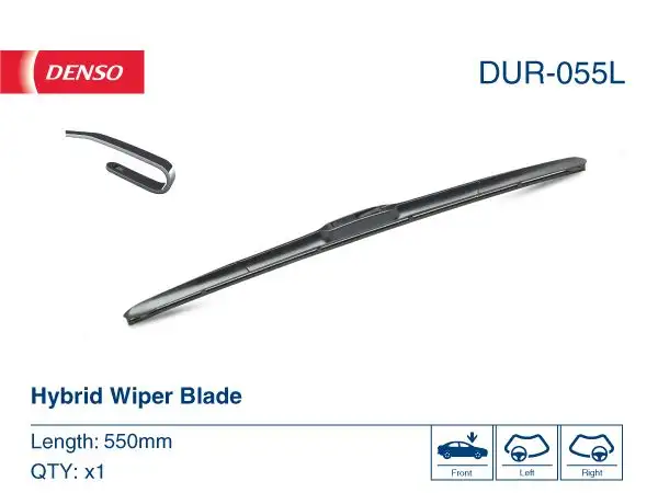 DENSO DUR055L Silecek Süpürgesi (Tek)