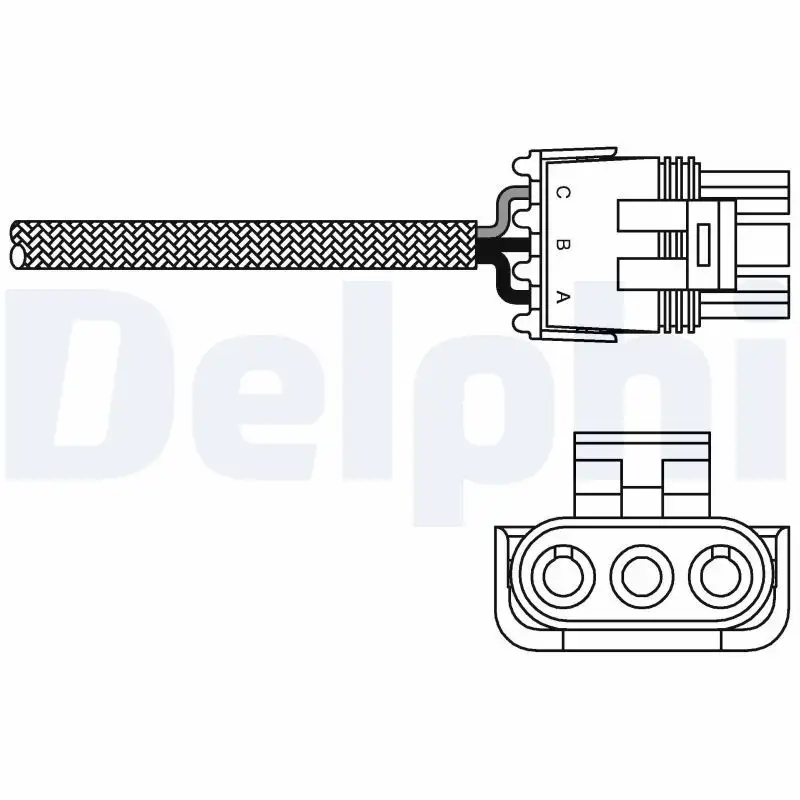DELPHI ES10968-12B1 Oksijen Sensörü