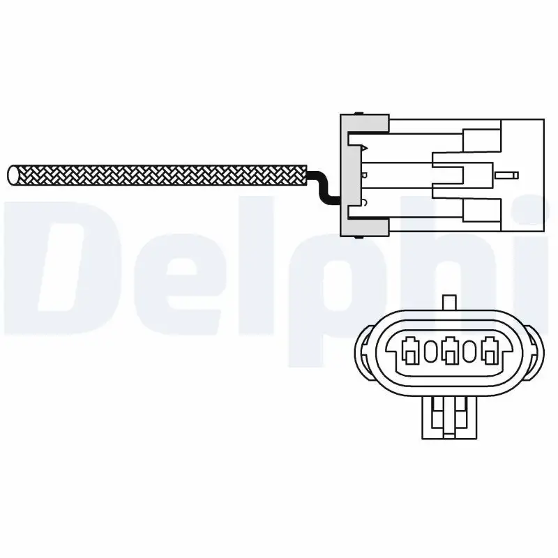 DELPHI ES10988-12B1 Oksijen Sensörü