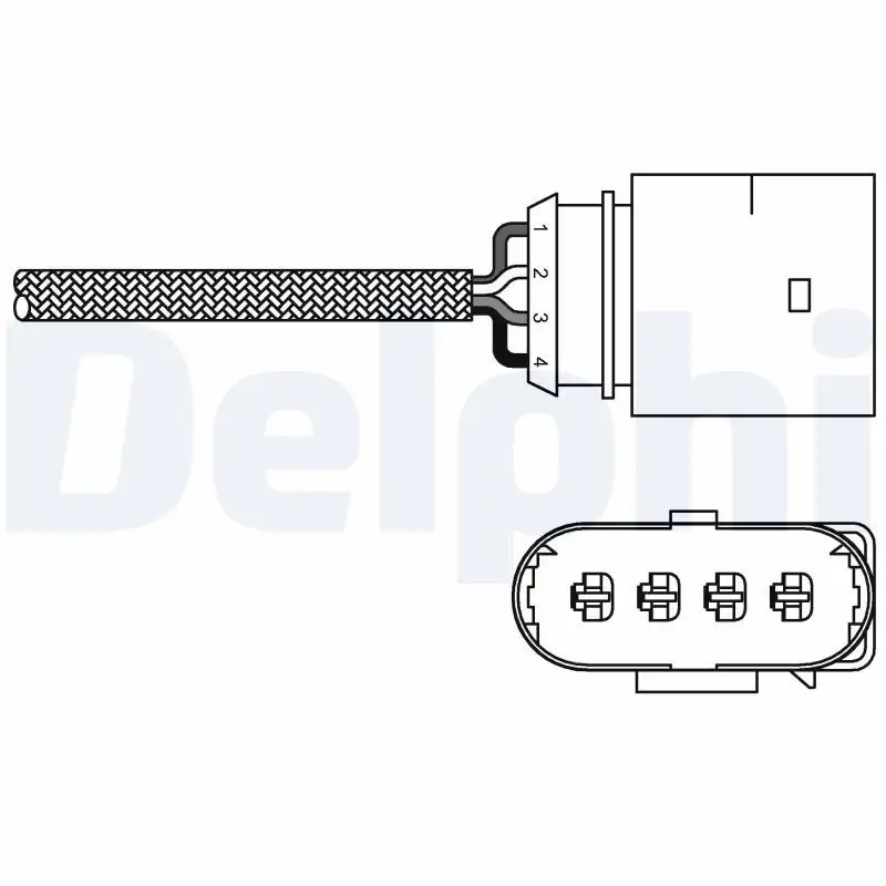 DELPHI ES20285-12B1 Oksijen Sensörü 06B906265B