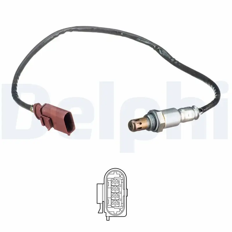 DELPHI ES21089-12B1 Oksijen Sensörü 04E906262
