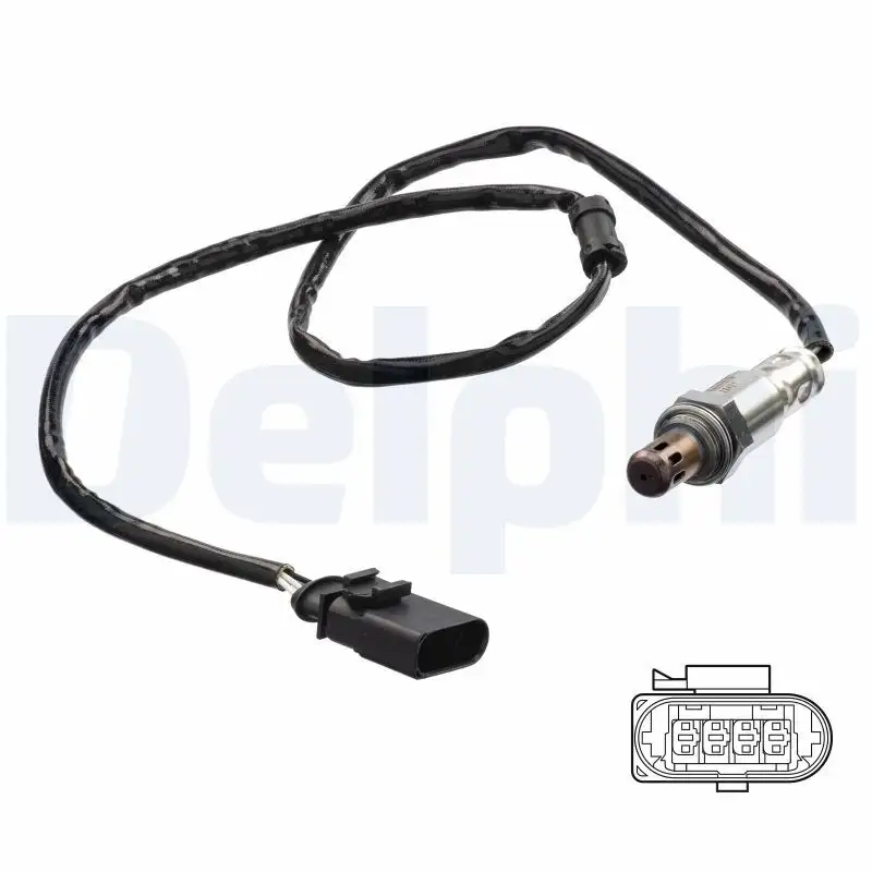 DELPHI ES21215-12B1 Oksijen Sensörü 04C906262Q