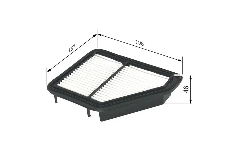 BOSCH F026400132 Hava Filtresi 17220RSJE00