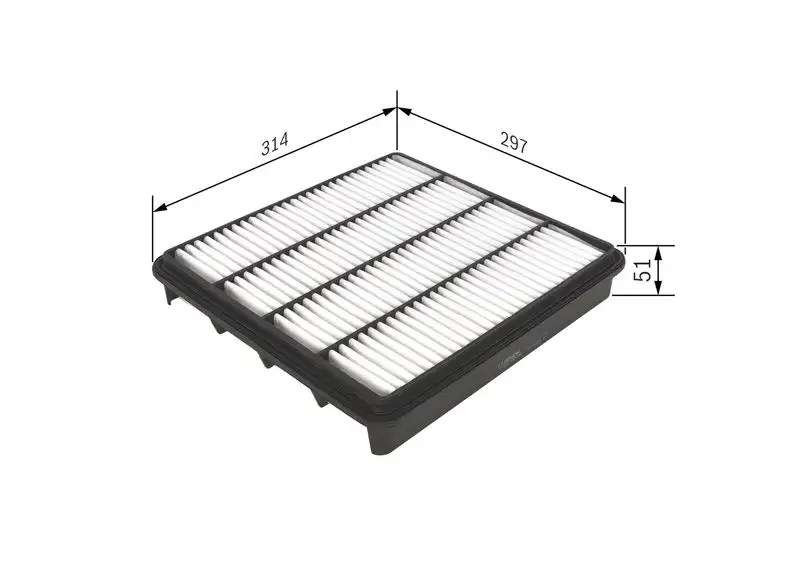 BOSCH F026400296 Hava Filtresi 1780138030