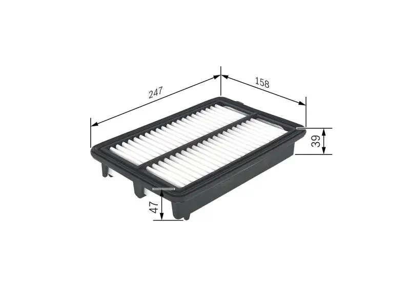 BOSCH F026400439 Hava Filtresi 17220R6AJ00