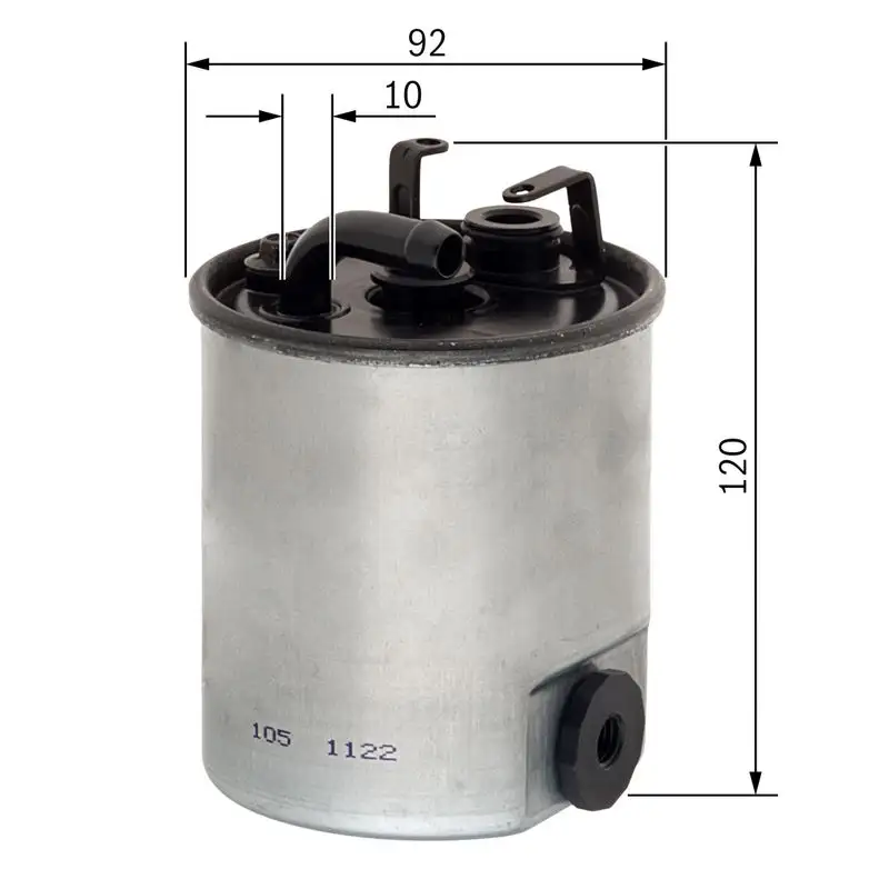 BOSCH F026402044 Yakıt Filtresi A6110920101